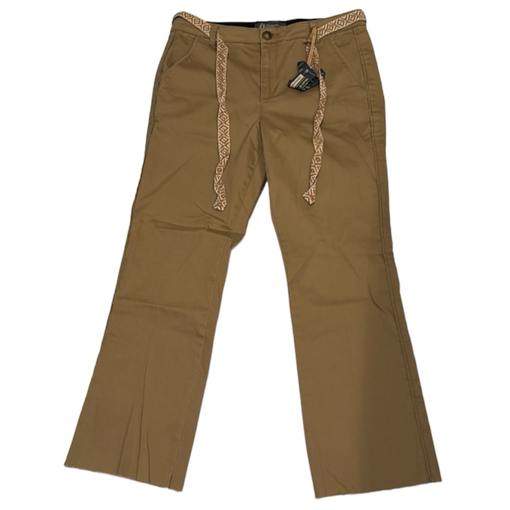 NWT DEMOCRACY Absolution, high-rise, kick flare crop pants 8
